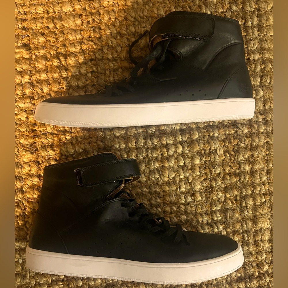 Lacoste High Top Men’s Leather Sneakers